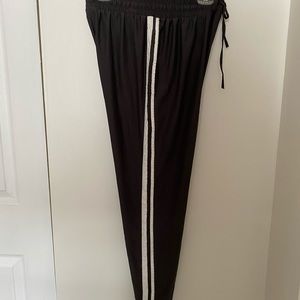 Faux Silk American Eagle Track Pants